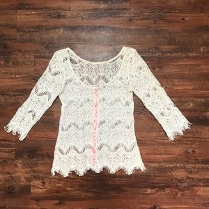 Women’s Gimmicks by BKE Crochet Top